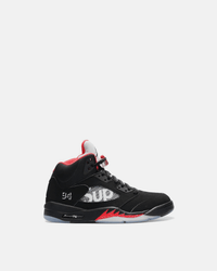 AIR JORDAN 5 x SUPREME “BLACK”